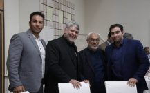نشست پرو فسور زاهدی با اساتید وجامعه دانشگاهی کرمان