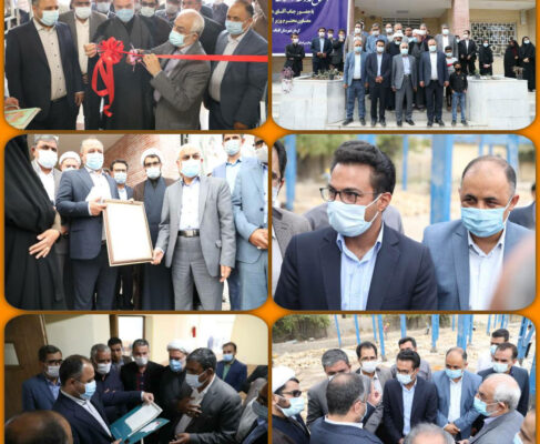 افتتاح ۲ پروژه آموزشی در بخش گلباف شهرستان کرمان