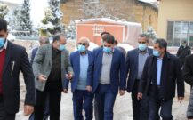 حضور استاندار و نمایندگان کرمان و راور در شهر ماهان و دیدار با مردم و بازدید از پروژه های عمرانی