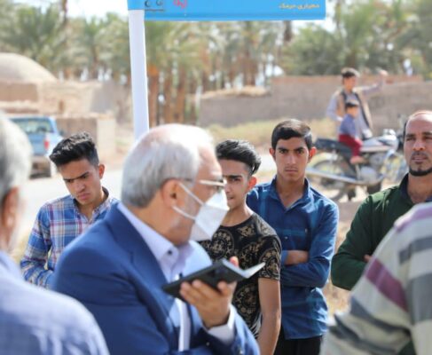 افتتاح دو مدرسه در گلباف و جوشان