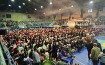 مردم دیارکریمان به پاس خدمت صادقانه و پاک دستی در حمایت از پروفسور زاهدی به میدان آمدند