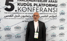 زاهدی نماینده جمهوری اسلامی ایران در اجلاس بین‌المجالس قدس در ترکیه:قطع روابط تجاری و سیاسی کشورهای با رژیم صهیونیستی
